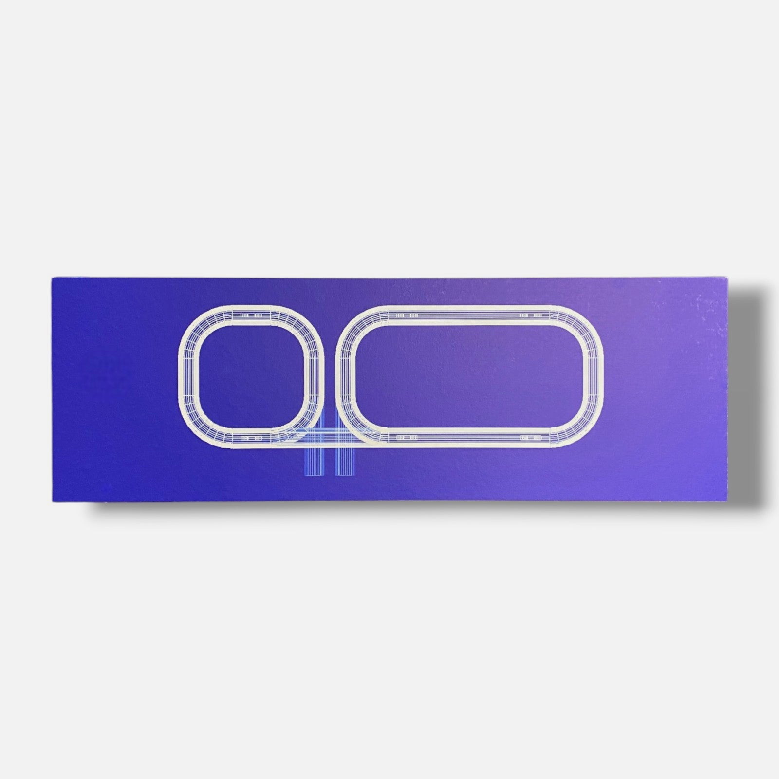 Igor Mischiyev "Blue Drive" 2005, Fine Wall Art | 62 x 124 cm