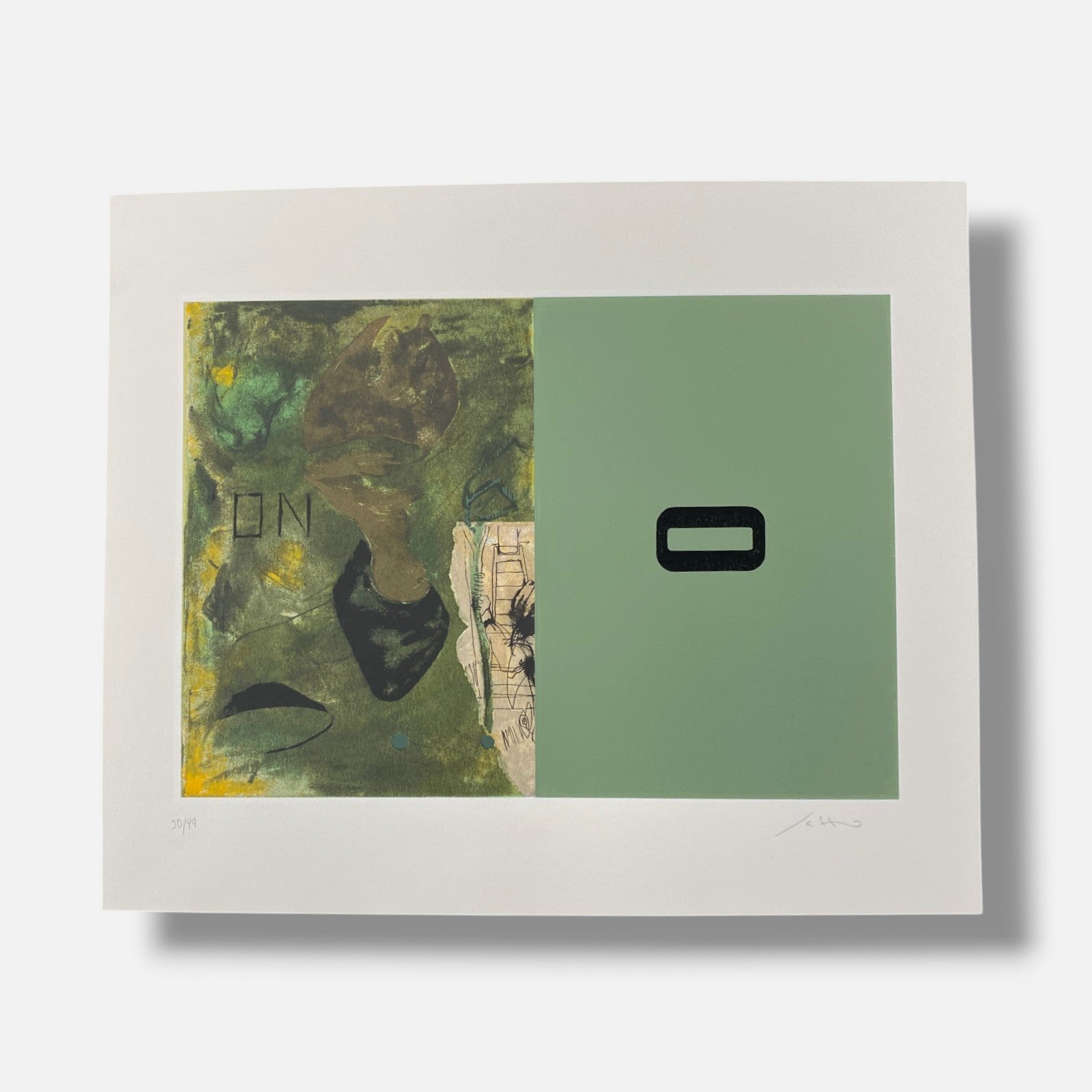 Giorgio Cattani ''Fogil Nel Tempo'' 2004, Fine Wall Art Print 5-Piece Set