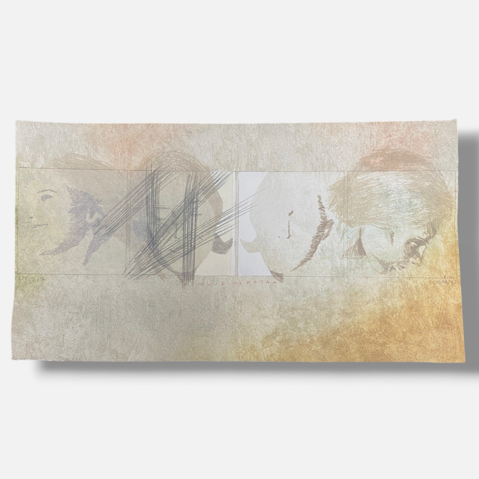 Borja Sumozas "Luz Nómada" Fine Wall Art | 12.5 x 23.5" in