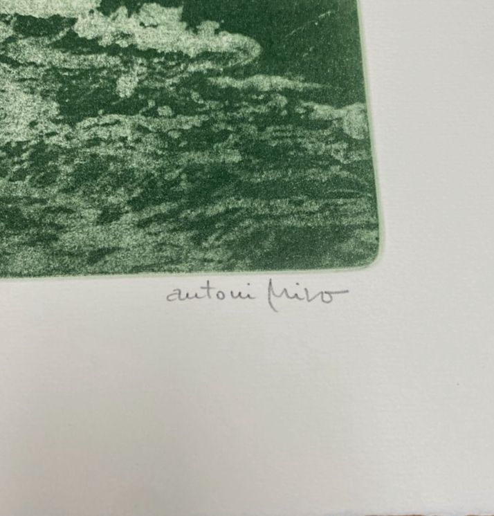 Antoni Miró Bravo "Les Cames" Fine Wall Art | 15 x 21"