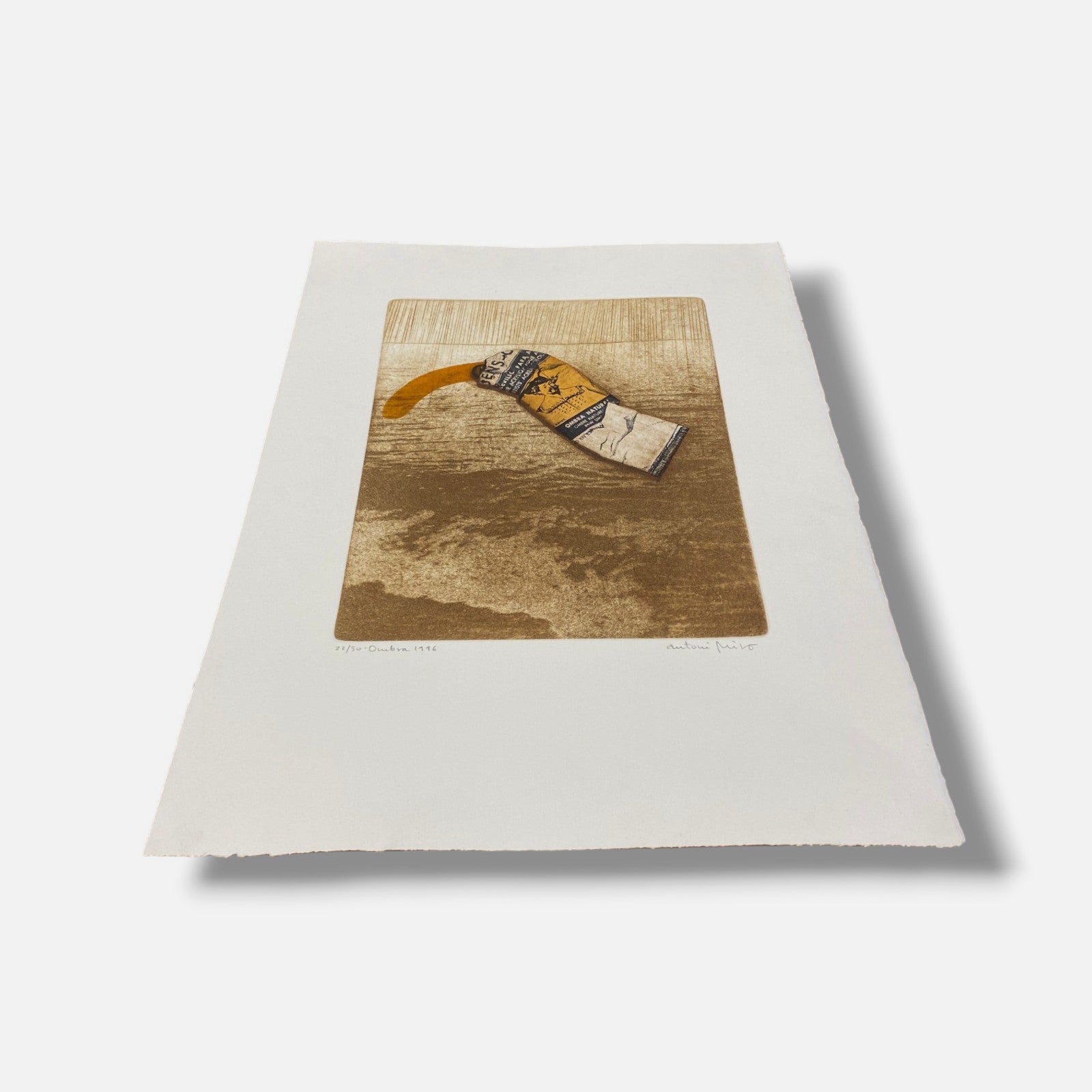 Antoni Miró Bravo "Ombra" Fine Wall Art | 15 x 21"