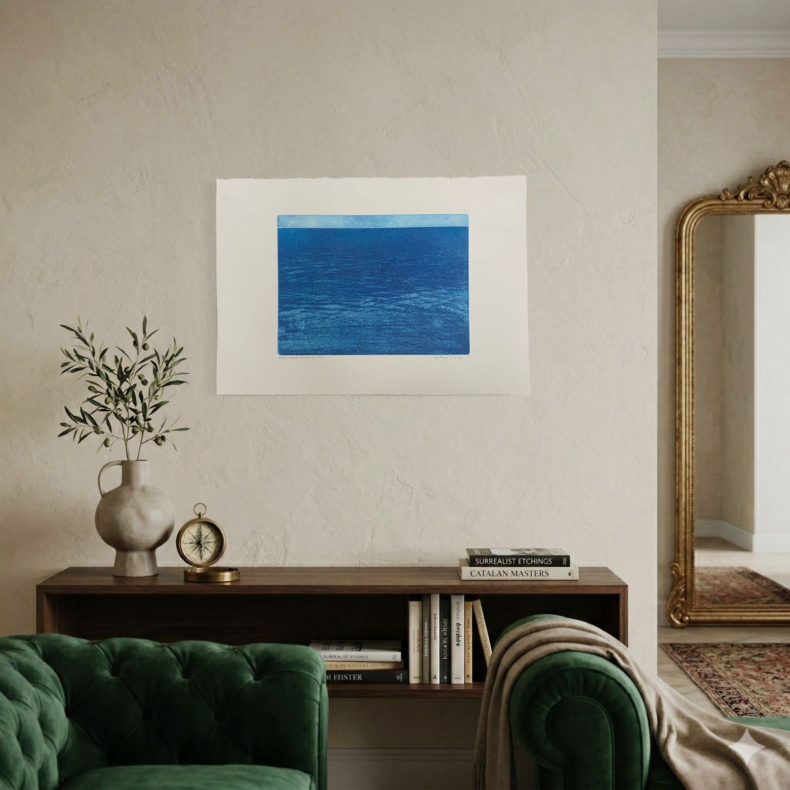 Antoni Miró Bravo "Mare Nostre II" Fine Wall Art | 15 x 21"