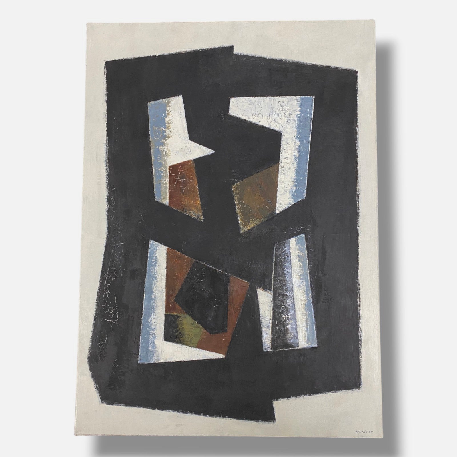 Justino Alves "Geometrias I" Fine Wall Art | 19.5 x 27.5"