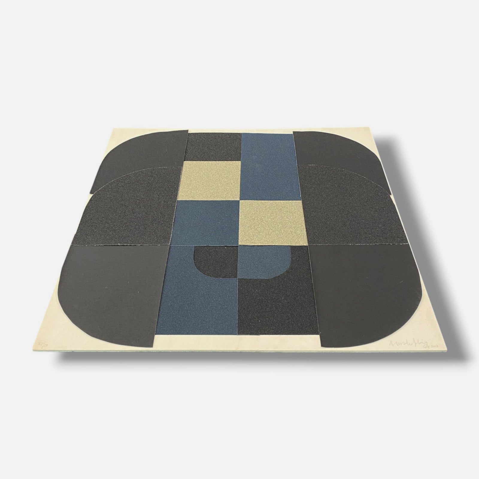 Amadeo Gabino Úbeda "Homemaje a Bach V" 2003, Fine Wall Art | 70 x 70 cm