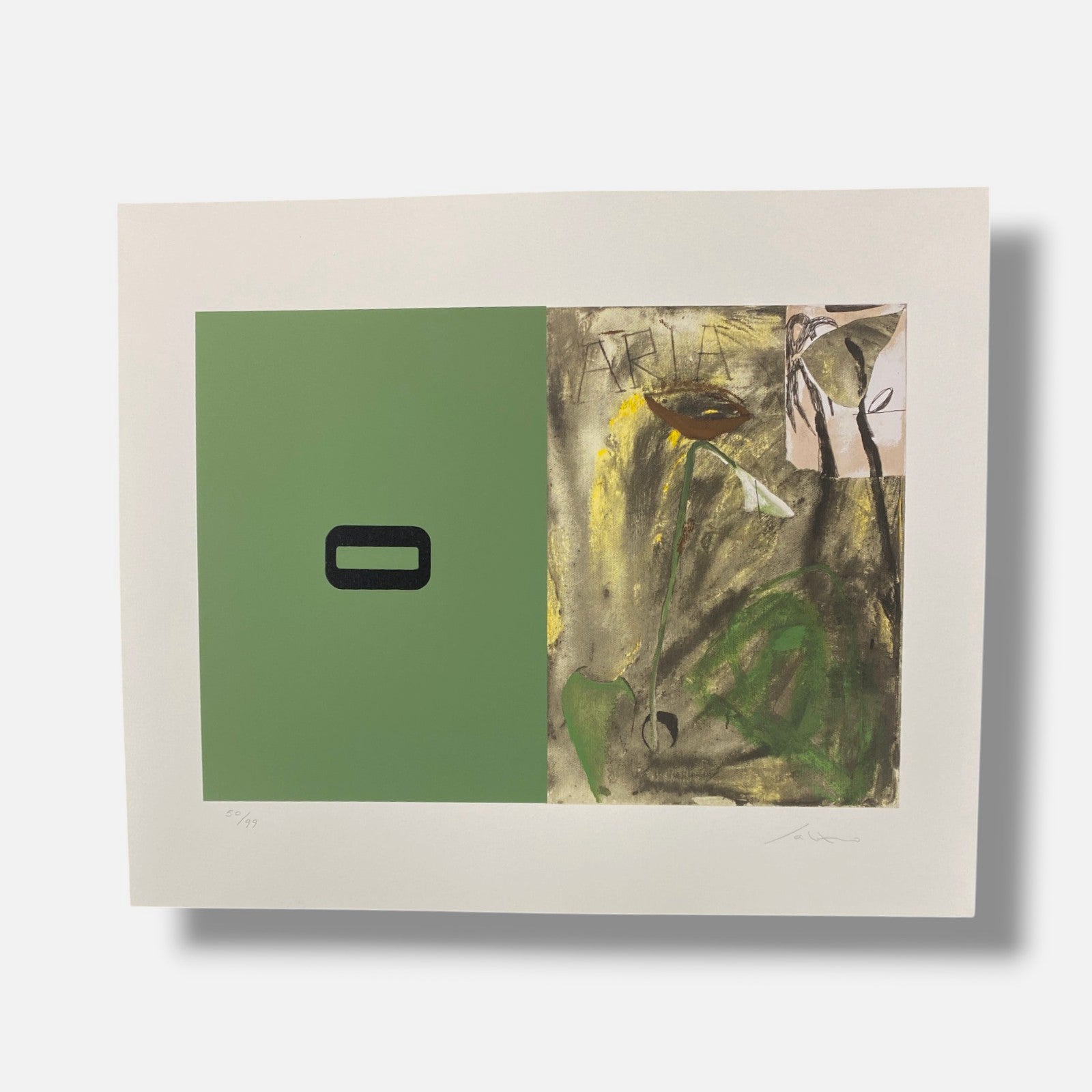 Giorgio Cattani ''Fogil Nel Tempo'' 2004, Fine Wall Art Print 5-Piece Set