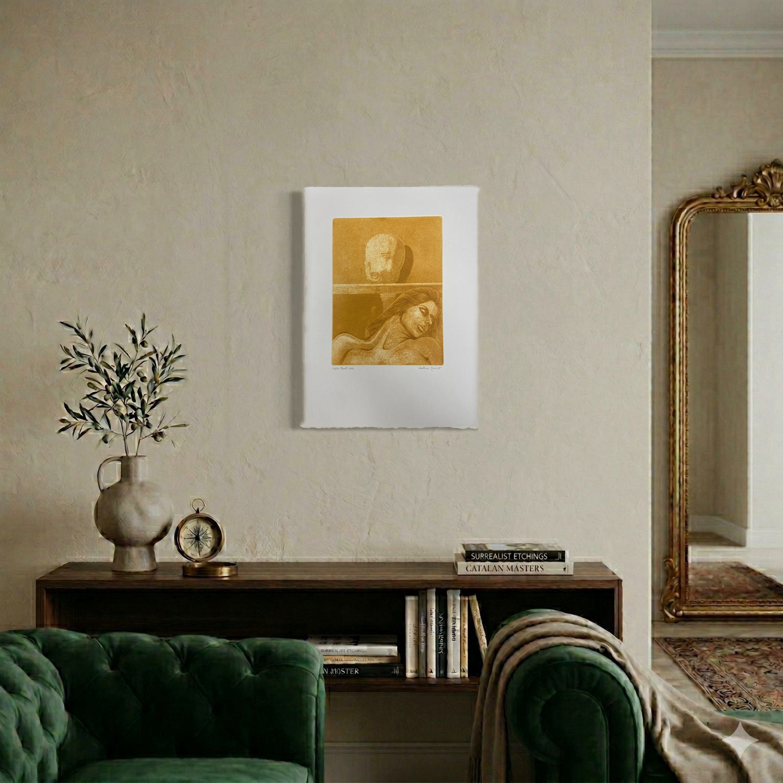 Antoni Miró Bravo "Sort 1981" Fine Wall Art | 15 x 21"