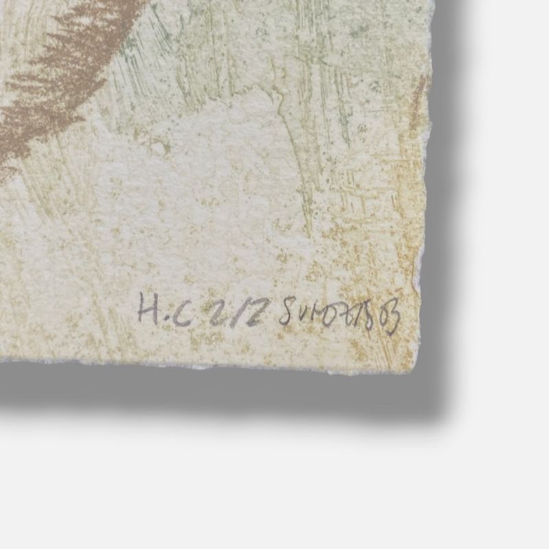 Borja Sumozas "Luz Nómada III" 2003 H.C., Small Fine Wall Art | 14 x 14 cm