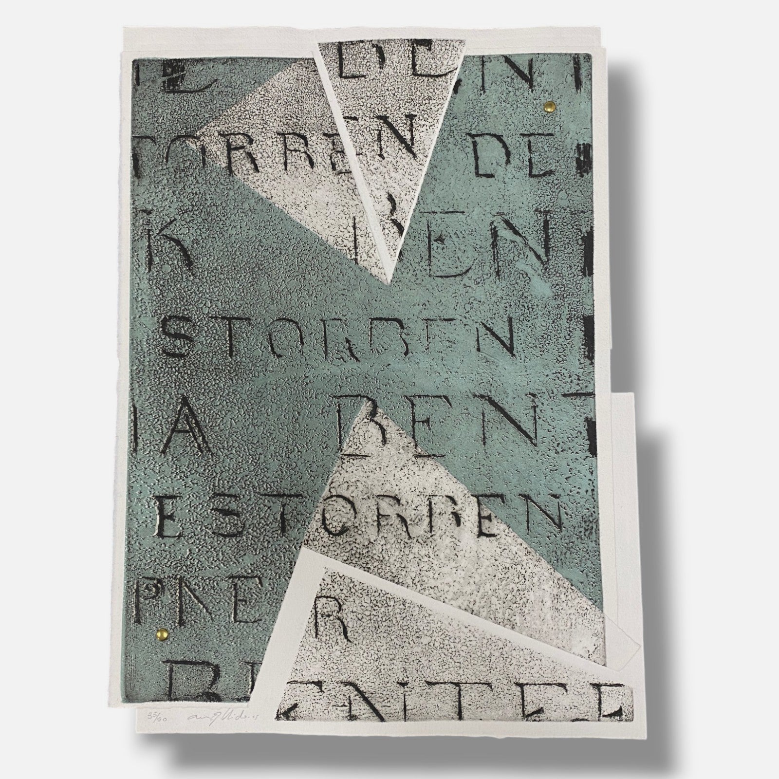 Ana Bellido Zambrano "Cartas De Amor Desde Berlin" 4-Piece Fine Art Print Set