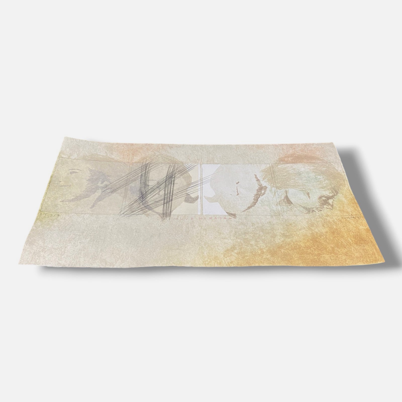 Borja Sumozas "Luz Nómada" Fine Wall Art | 12.5 x 23.5" in