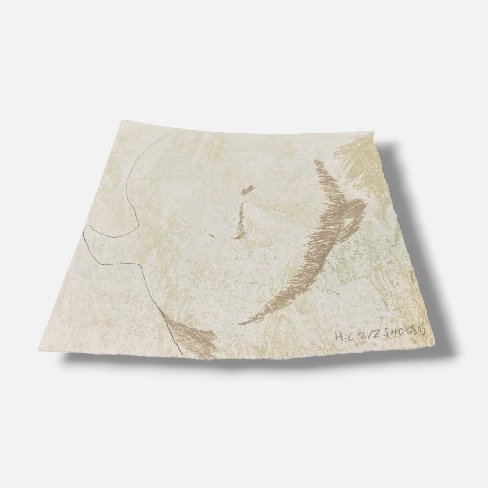 Borja Sumozas "Luz Nómada III" 2003 H.C., Small Fine Wall Art | 14 x 14 cm