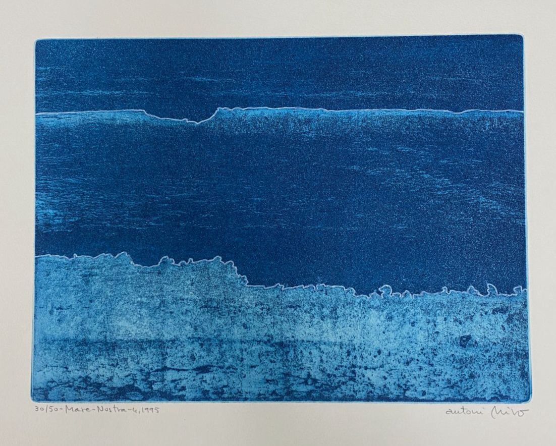 Antoni Miró Bravo "Mare Nostre IV" Fine Wall Art | 15 x 21"