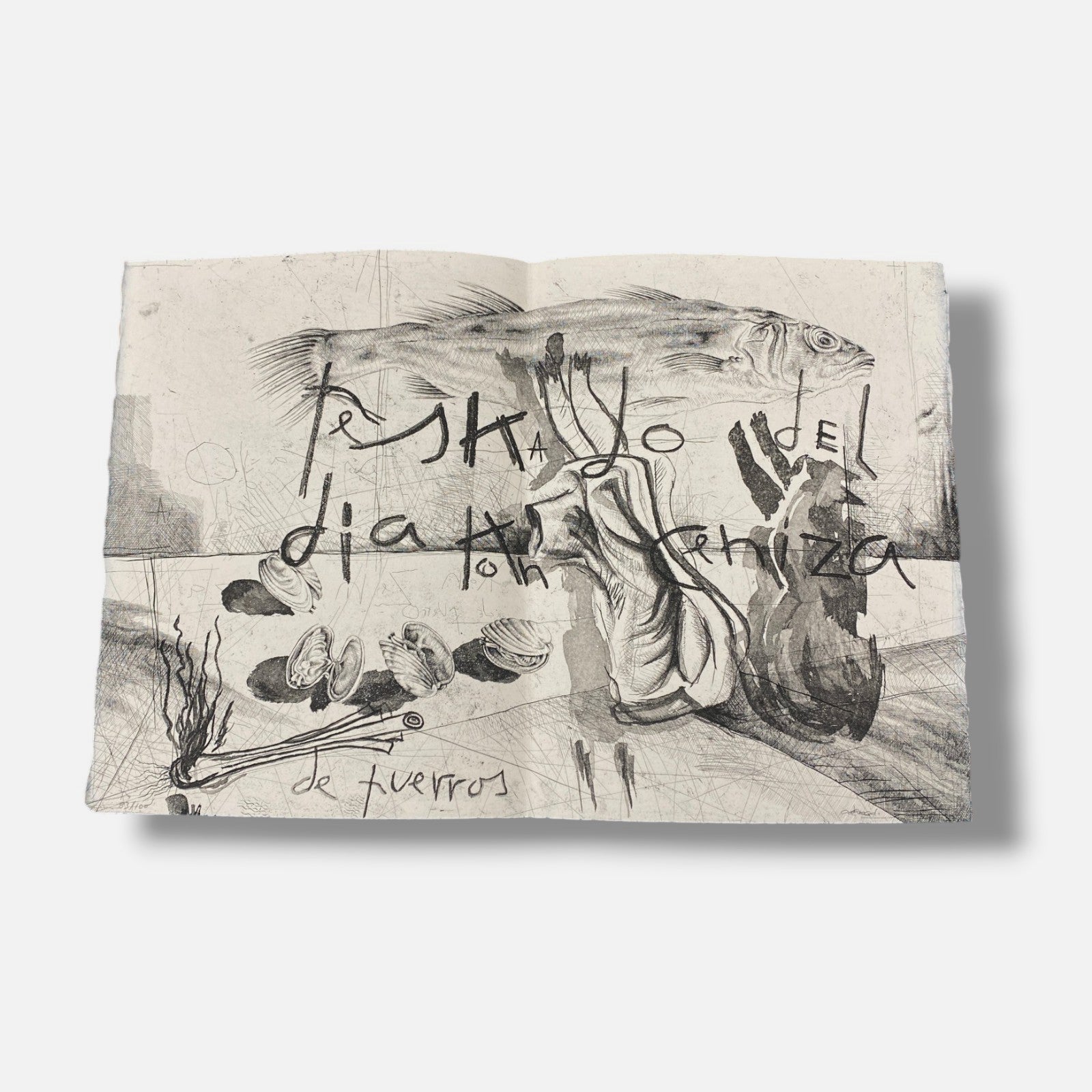 Andrés Nagel "4 Medios Platos y 2 Medios Postres" 6-Piece Fine-Art Print Set