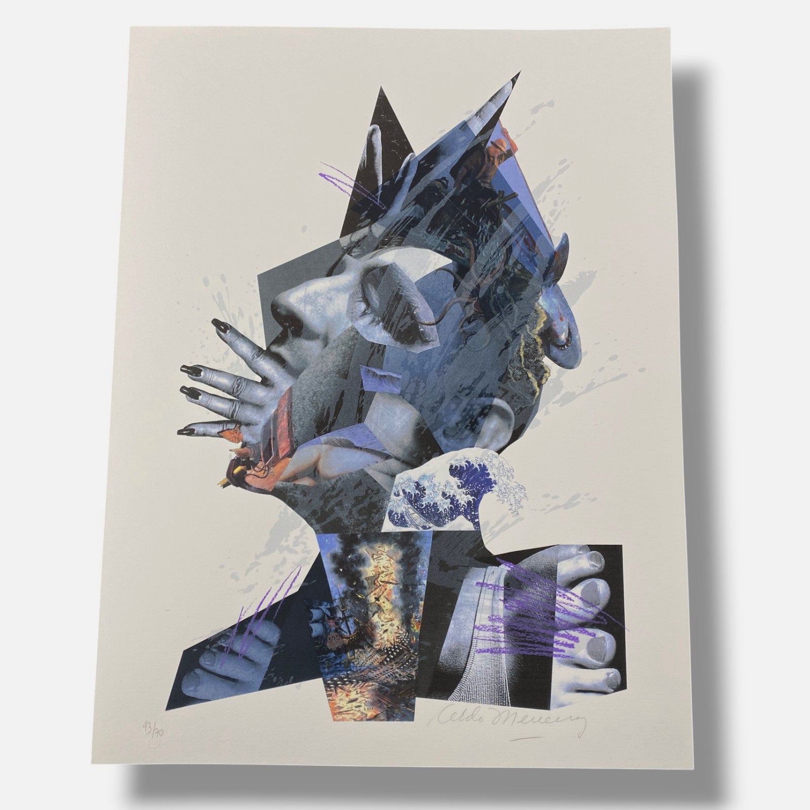 Aldo Menendez "Nostrum" 2005, Fine Wall Art Print 5-Piece Set