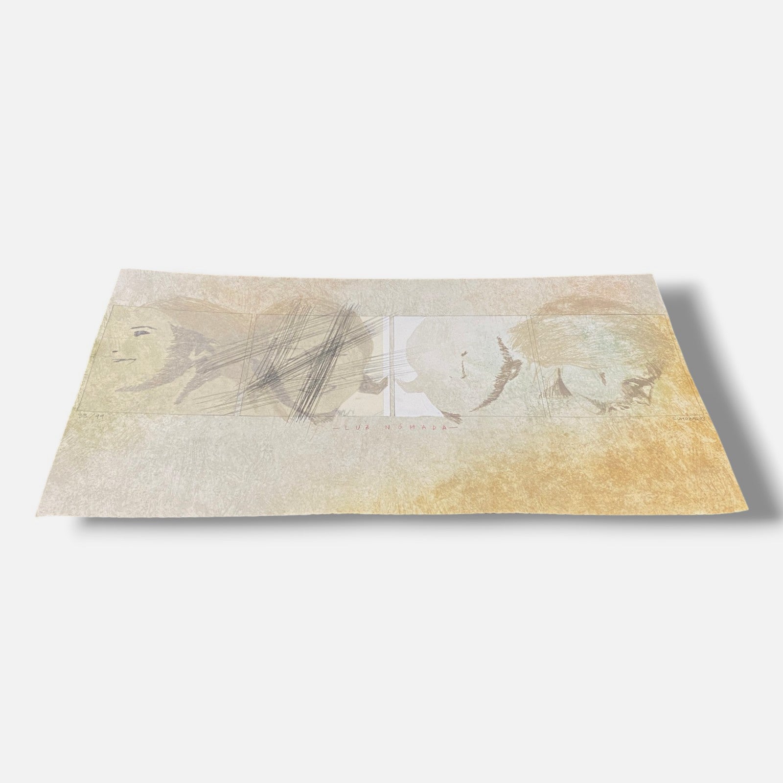 Borja Sumozas "Luz Nómada" Fine Wall Art | 12.5 x 23.5"