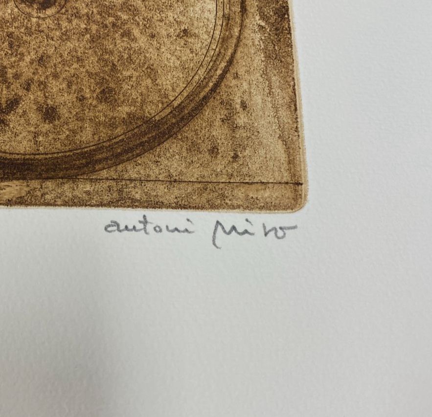 Antoni Miró Bravo "Prohibit" Fine Wall Art | 15 x 21"