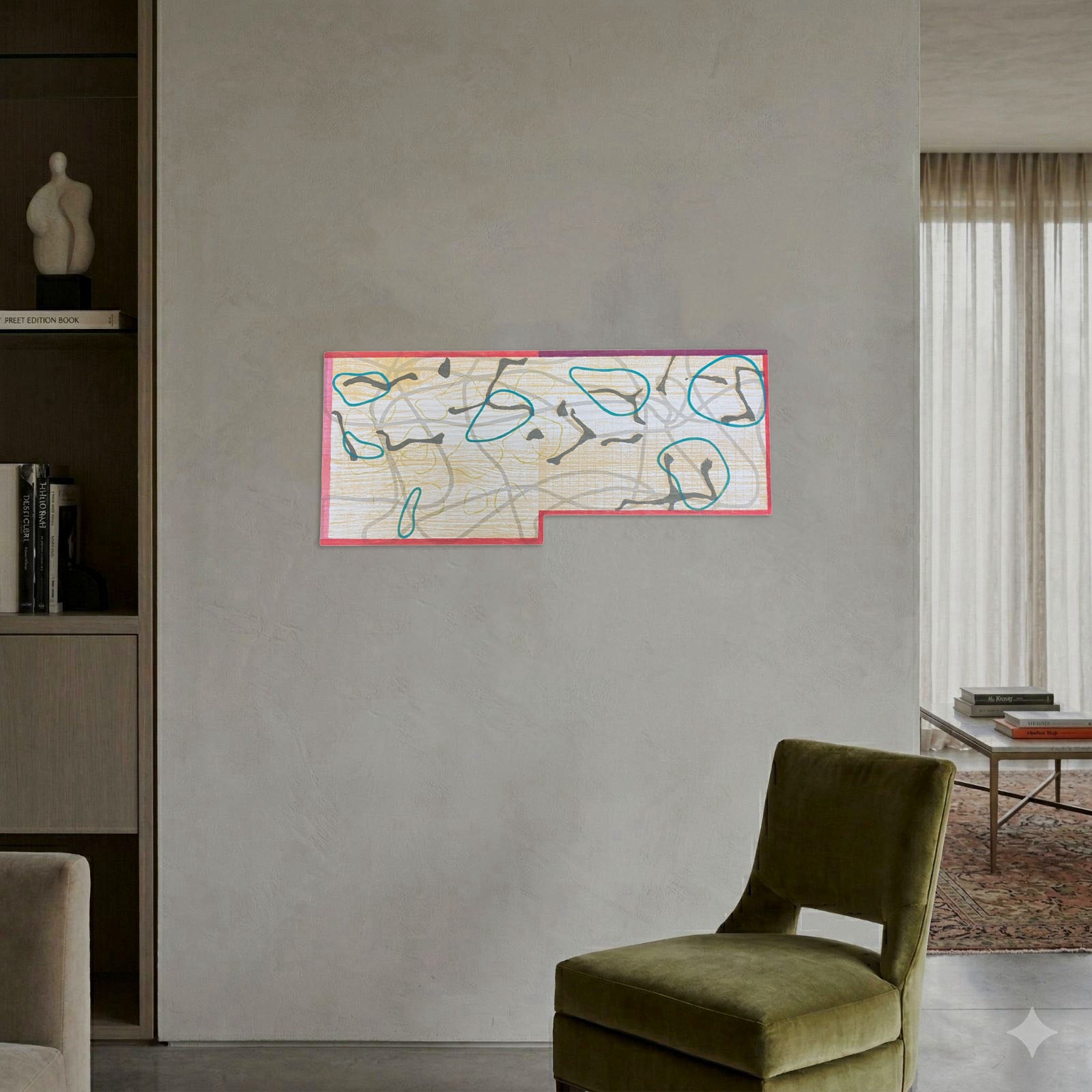 Alejandro Corujeira "¿Qué Contienen Tus Ojos?" Fine Wall Art | 10.5 x 24.5"