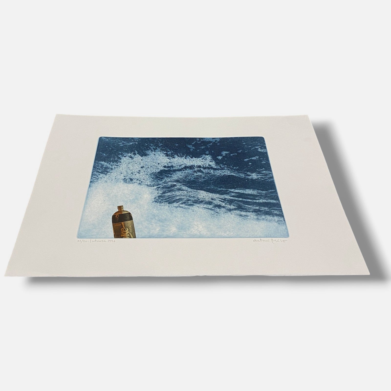 Antoni Miró Bravo "Intrusa" Fine Wall Art | 15 x 21"