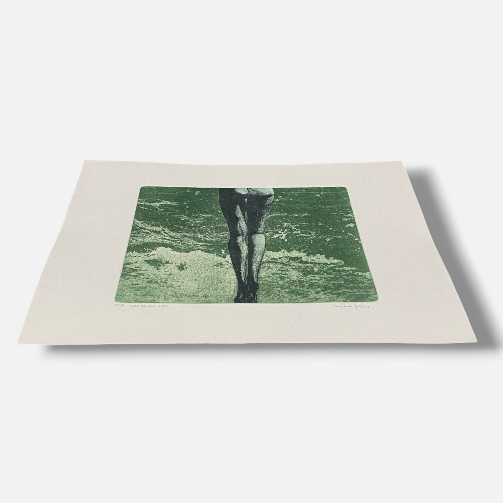 Antoni Miró Bravo "Les Cames" Fine Wall Art | 15 x 21"