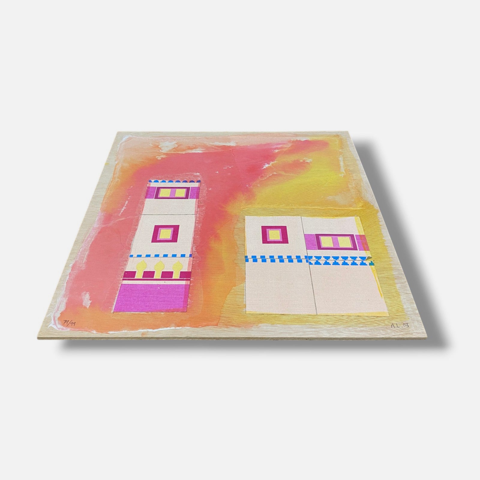 José Alberto López Sánchez "Palacio De Verano" Fine Wall Art | 20 x 20"