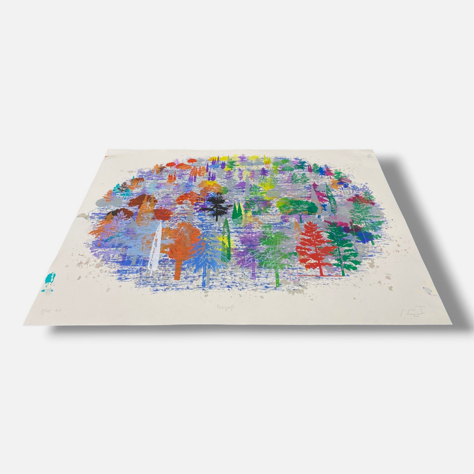 Alfonso Albacete "Bosquejo" 2006, Large Fine Art Print | 140 x 100 cm