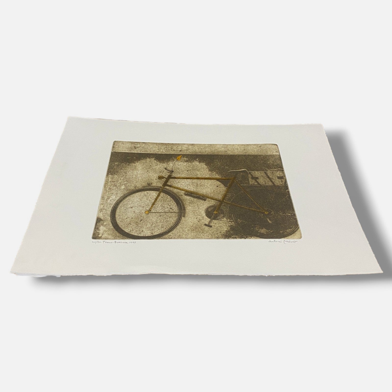 Antoni Miró Bravo "Trans - Brescia" Fine Wall Art | 15 x 21"