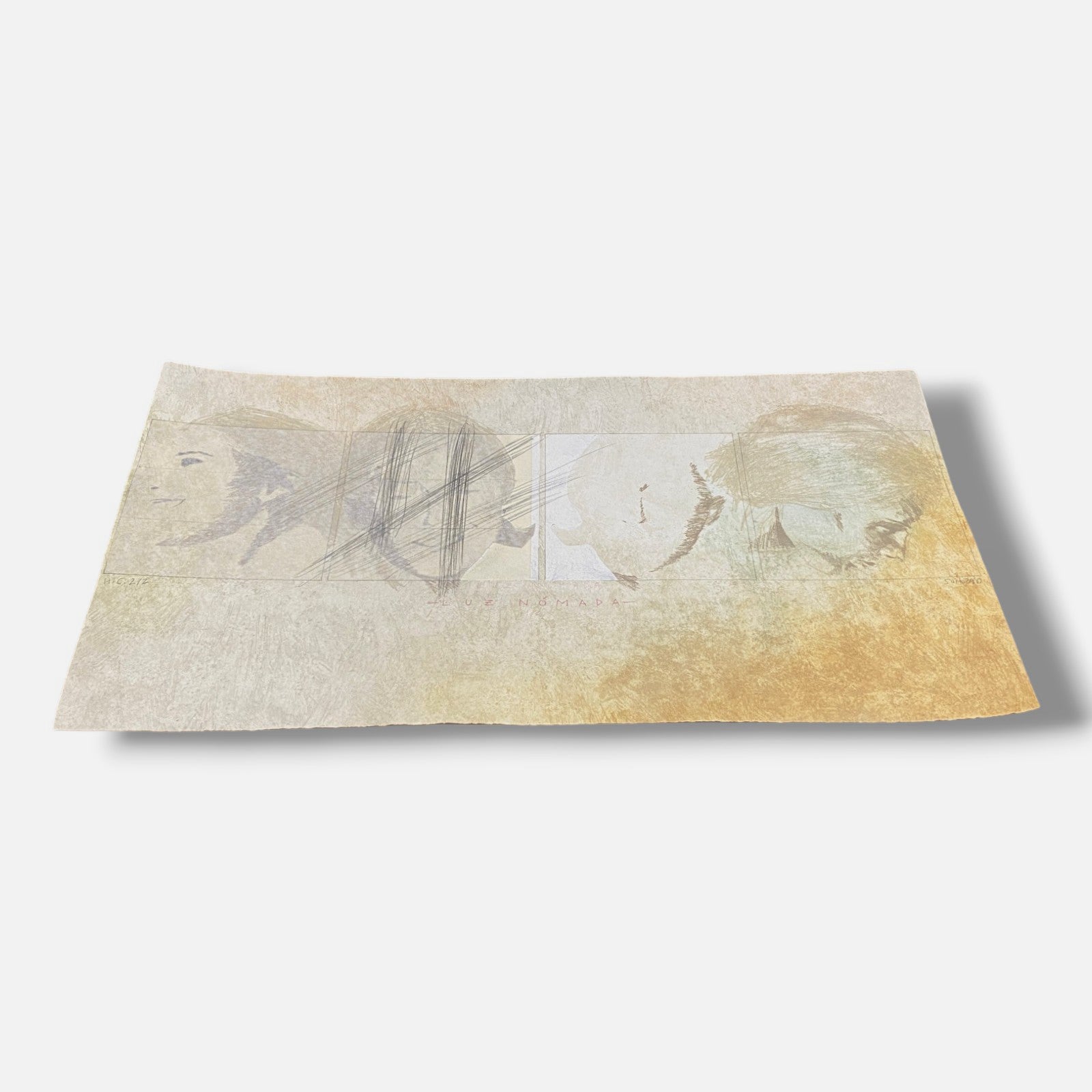 Borja Sumozas "Luz Nómada" Fine Wall Art - 12.5 x 23.5" in