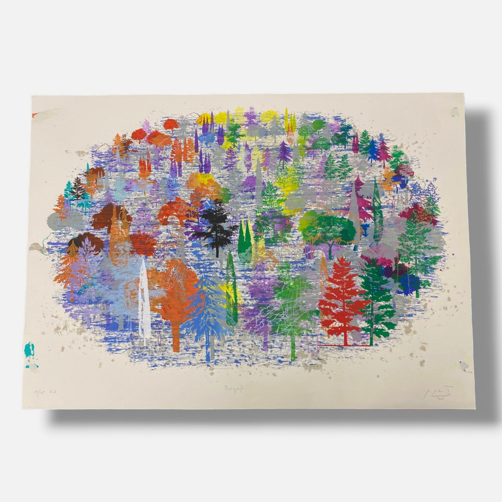 Alfonso Albacete "Bosquejo" 2006, Large Fine Art Print | 140 x 100 cm