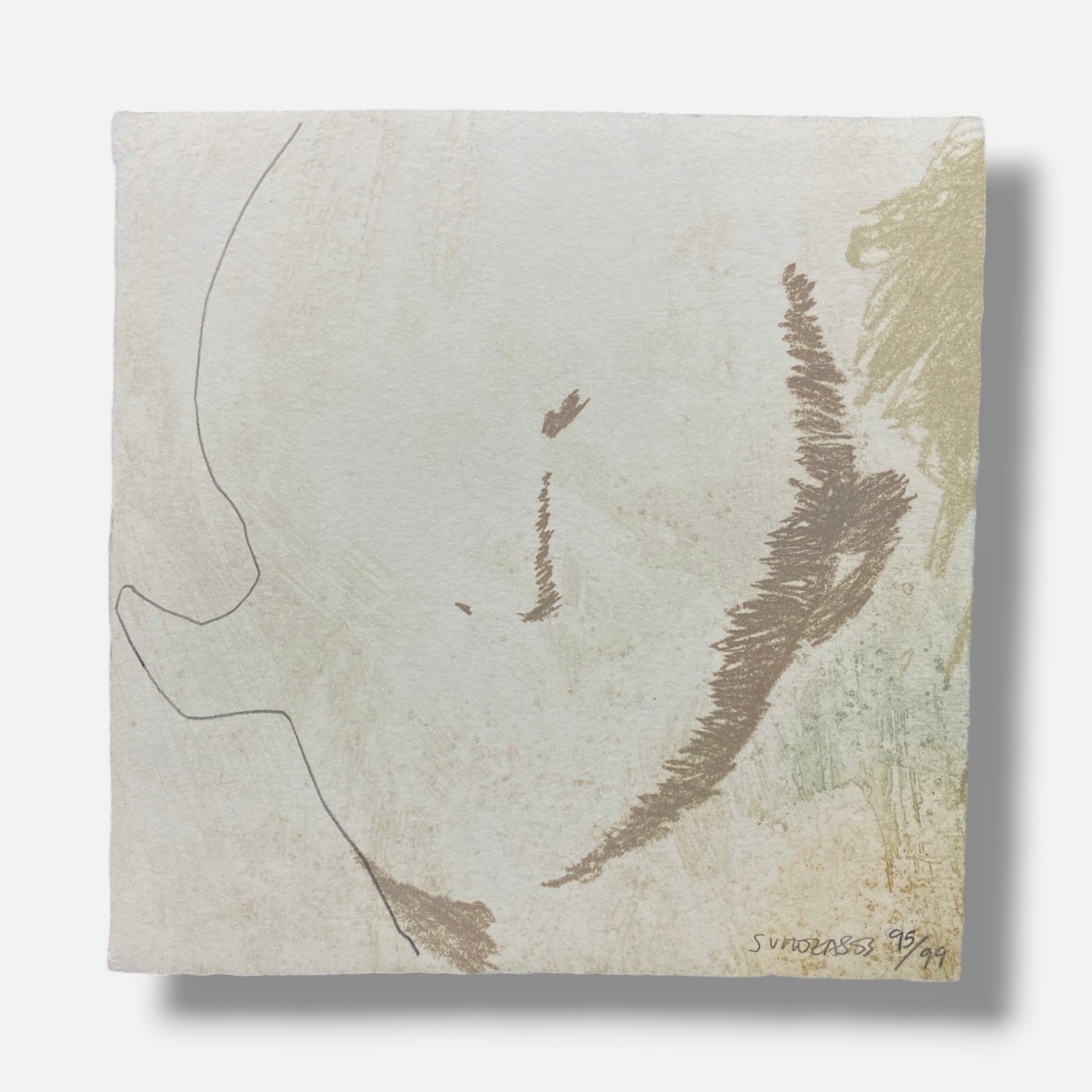 Borja Sumozas "Luz Nómada III" 2003, Small Fine Wall Art | 14 x 14 cm