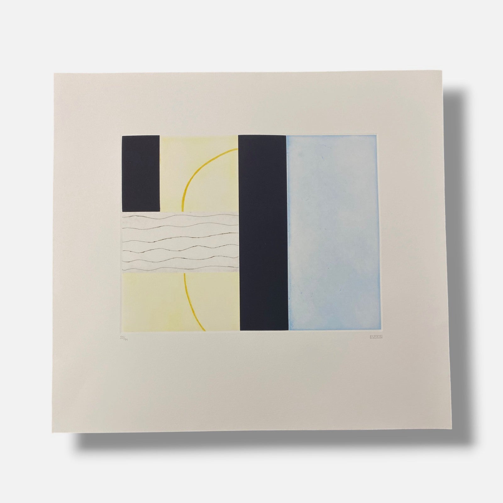 Boris Viskin "Abstraccion y Naturaleza" 2005, Fine Wall Art Print 6-Piece Set