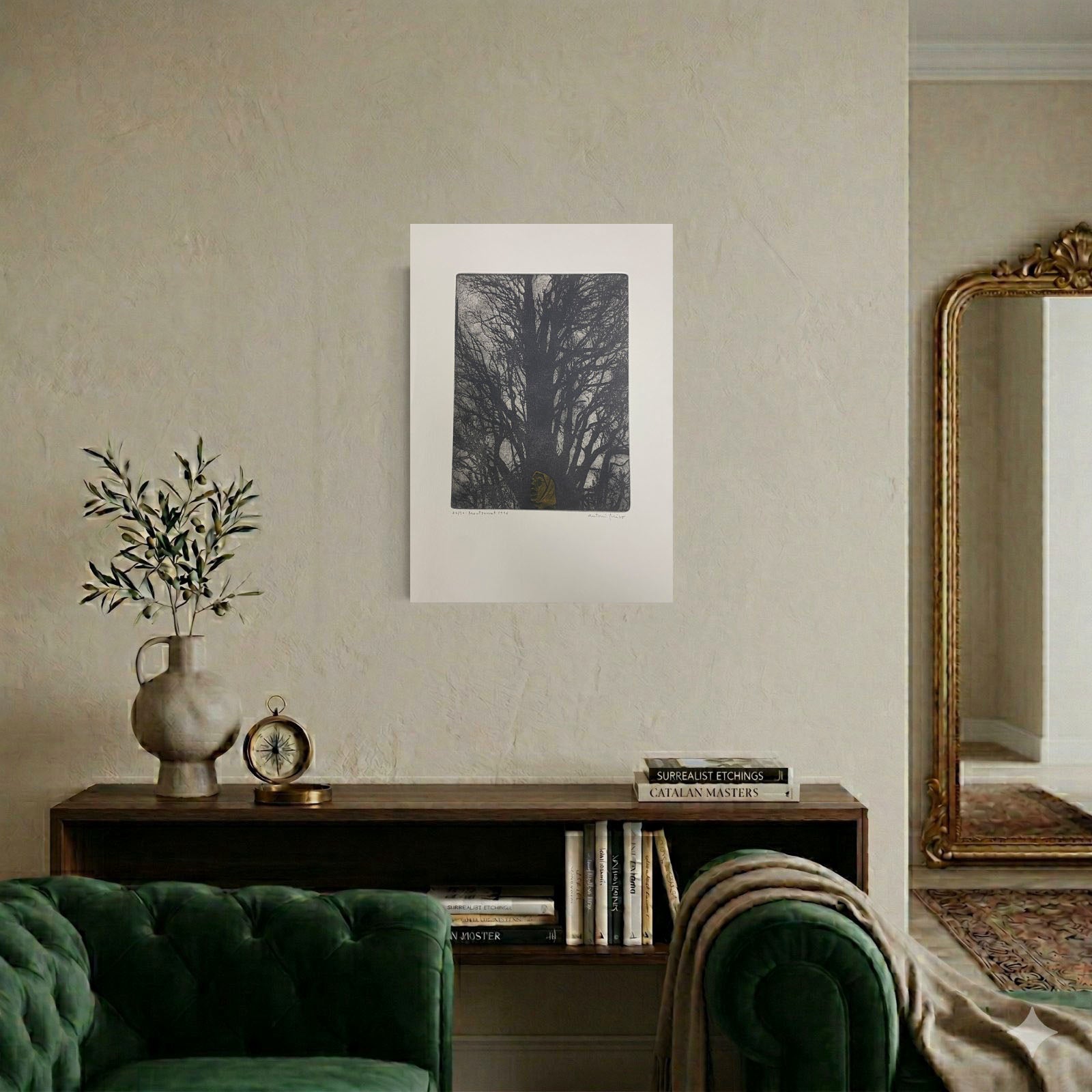 Antoni Miró Bravo "Montserrat" Fine Wall Art | 15 x 21"