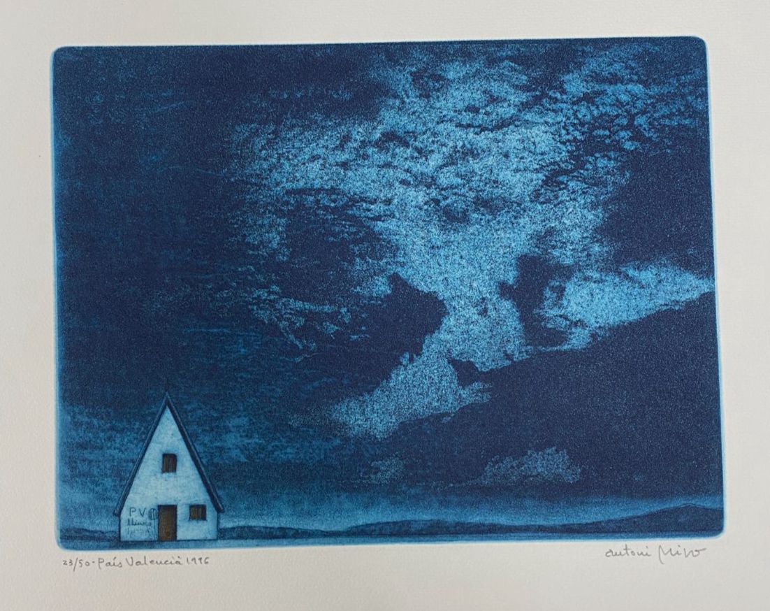 Antoni Miró Bravo "Pais Valencia" Fine Wall Art | 15 x 21"