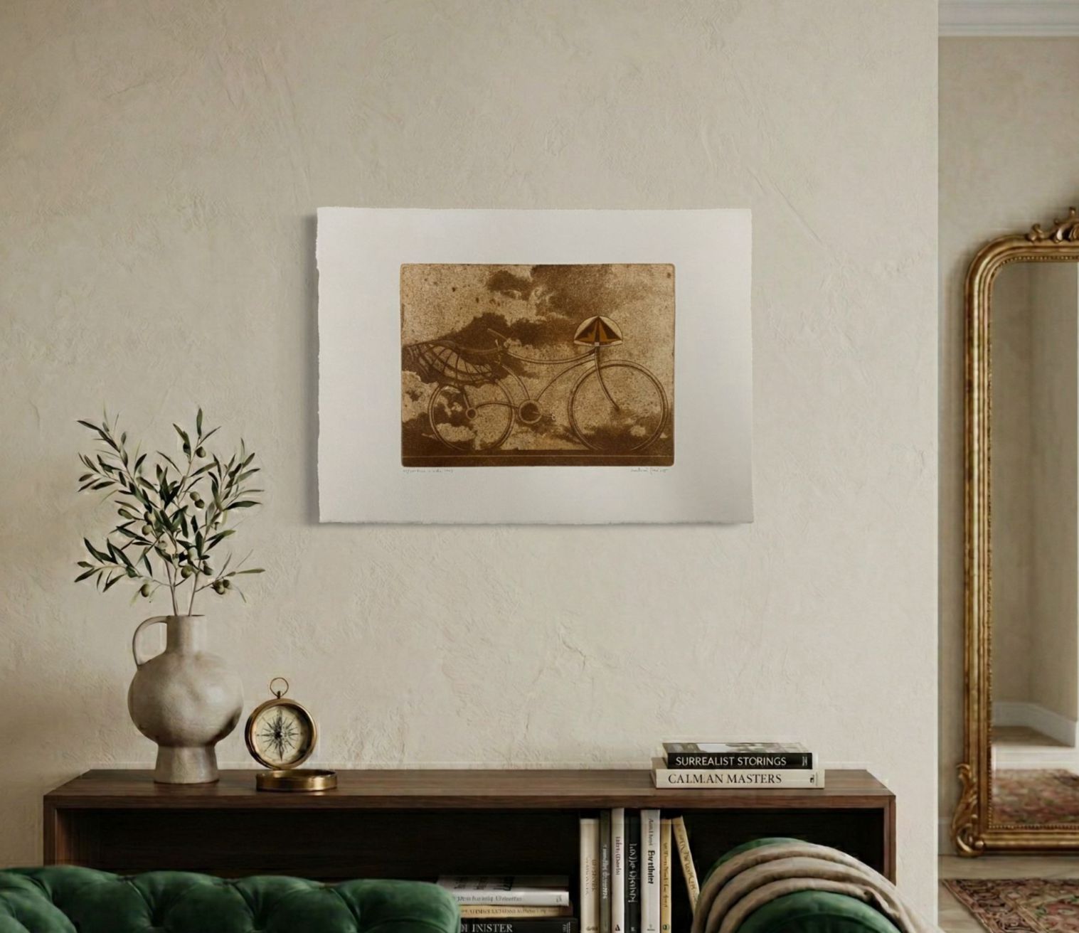 Antoni Miró Bravo "Pica i Vola" Fine Wall Art | 15 x 21"