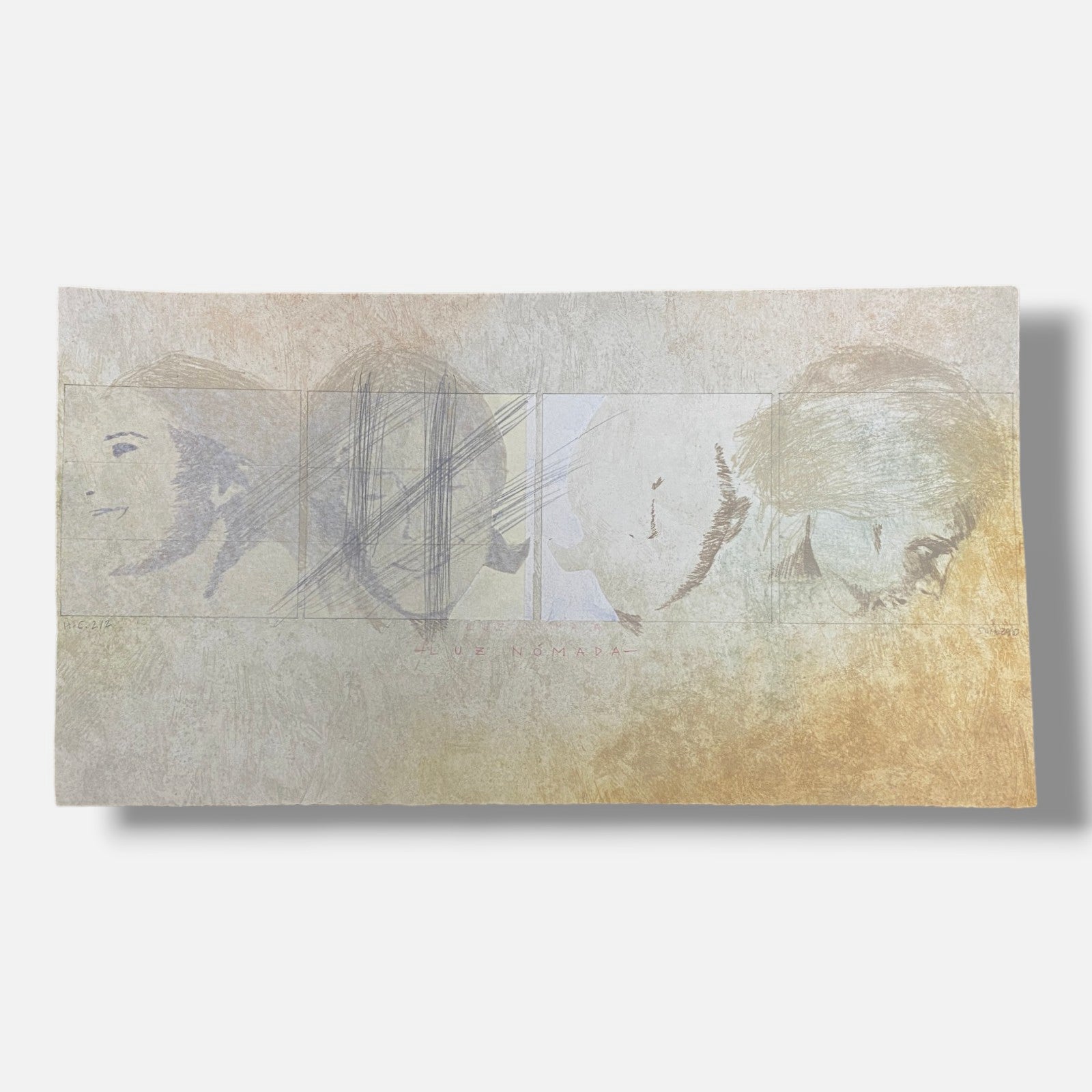 Borja Sumozas "Luz Nómada" Fine Wall Art - 12.5 x 23.5" in