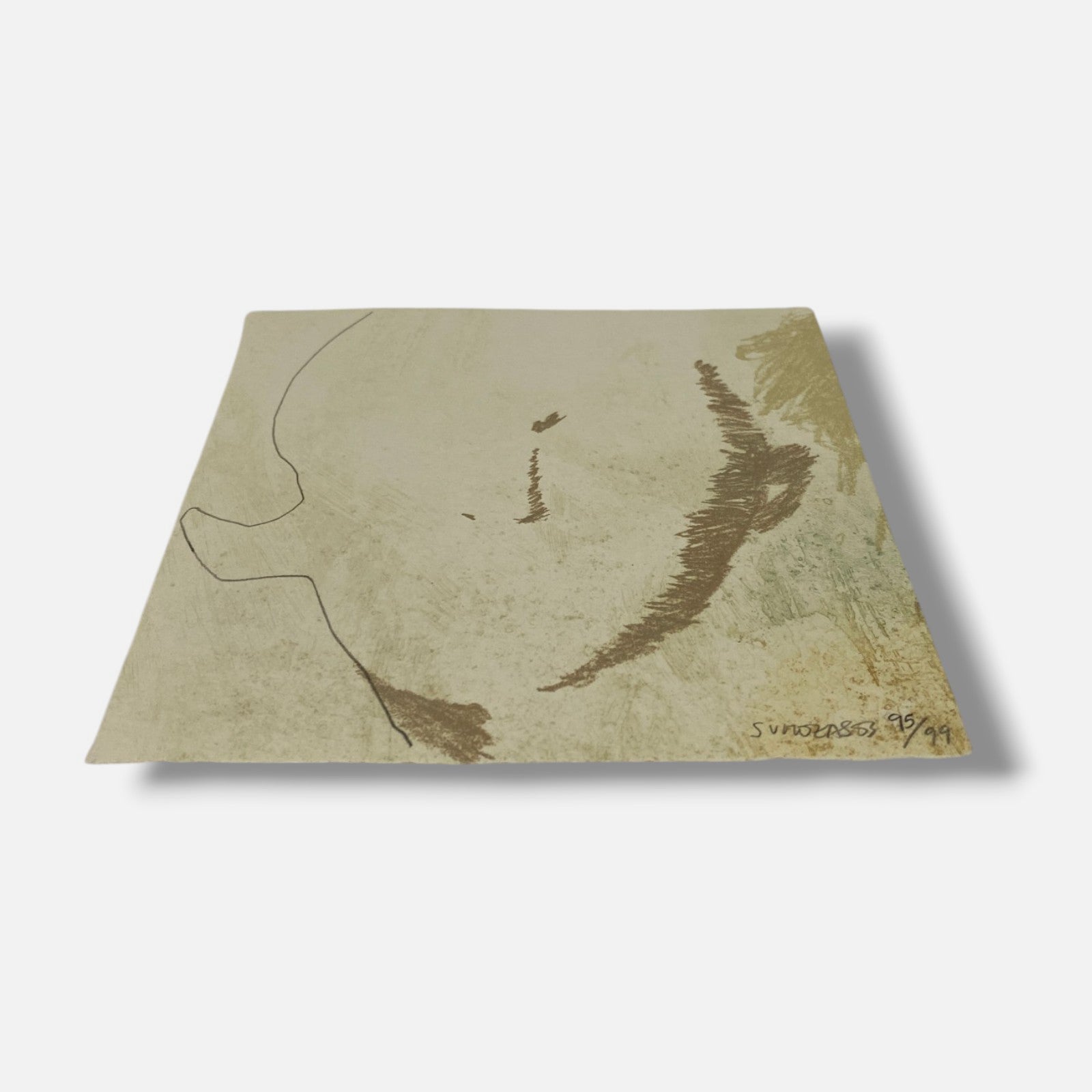 Borja Sumozas "Luz Nómada III" 2003, Small Fine Wall Art | 14 x 14 cm