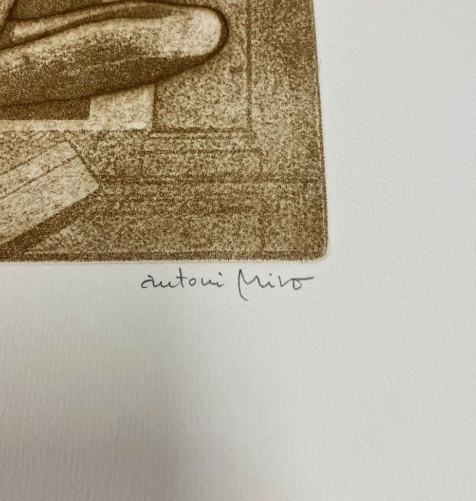 Antoni Miró Bravo "Finestra" Fine Wall Art | 15 x 21"