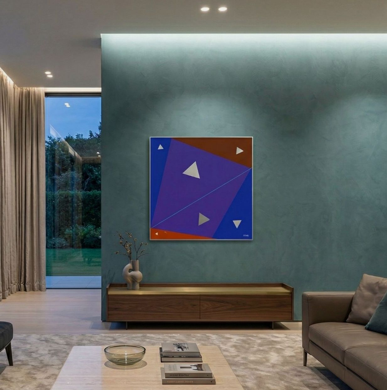 José María Iglesias "Vigésima Primera Eldag Del 2002" Wall Art | 24.5 x 24.5"