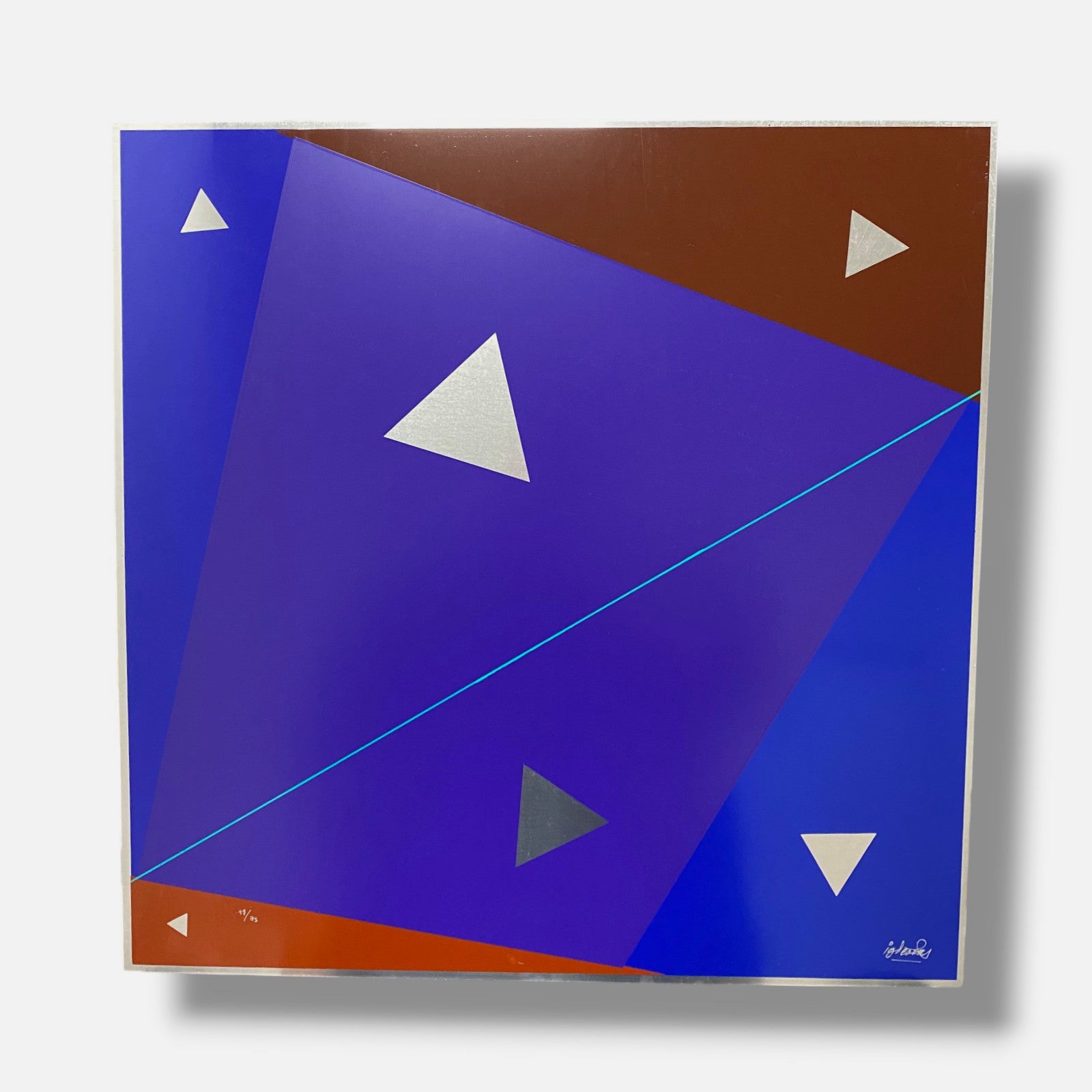 José María Iglesias "Vigésima Primera Eldag Del 2002" Wall Art | 24.5 x 24.5"