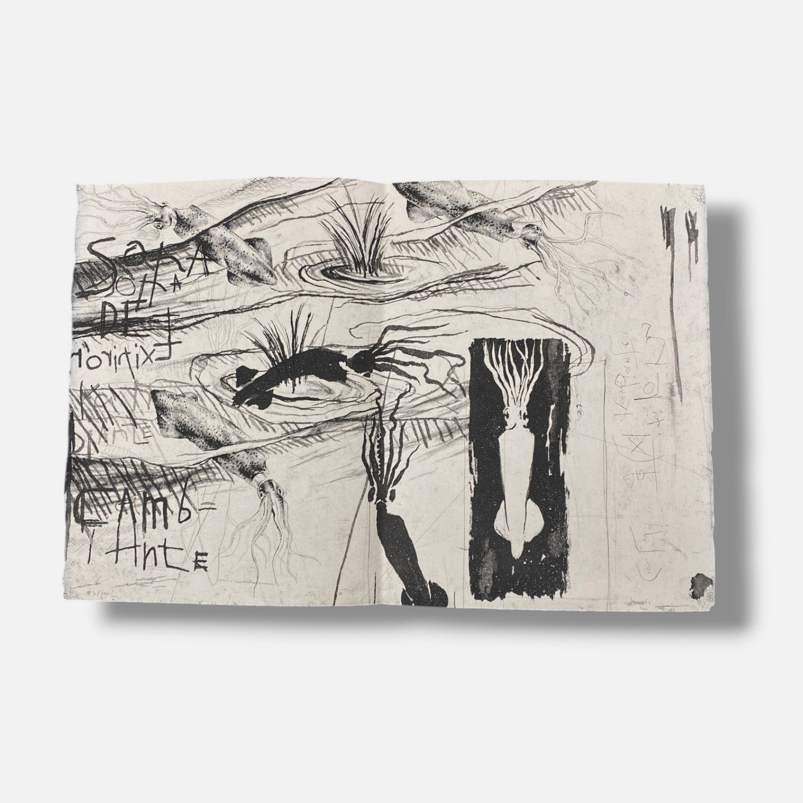 Andrés Nagel "4 Medios Platos y 2 Medios Postres" 6-Piece Fine Art Print Set