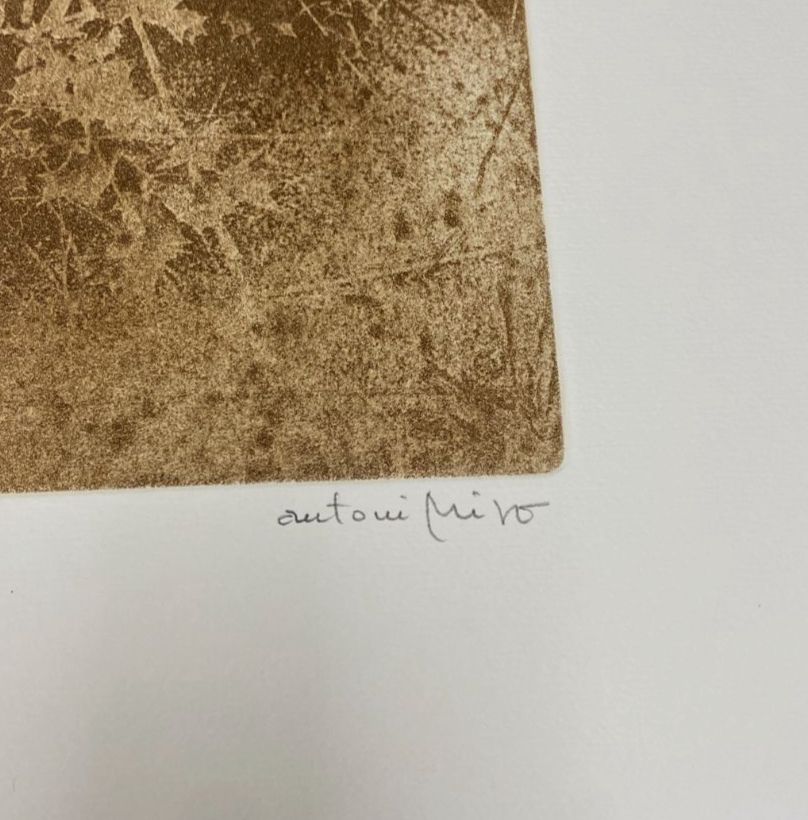 Antoni Miró Bravo "El Passeig" Fine Wall Art | 15 x 21"