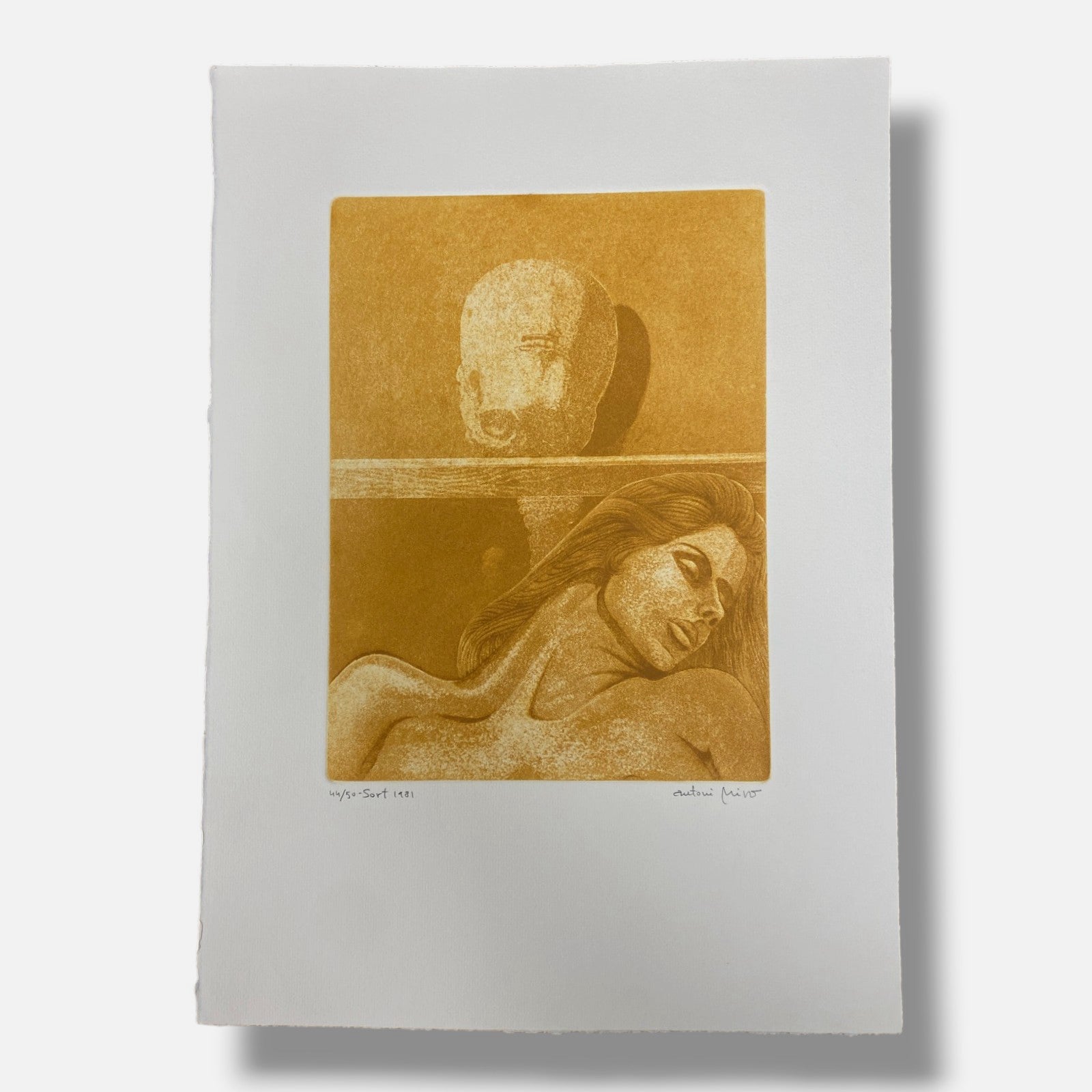 Antoni Miró Bravo "Sort 1981" Fine Wall Art | 15 x 21"