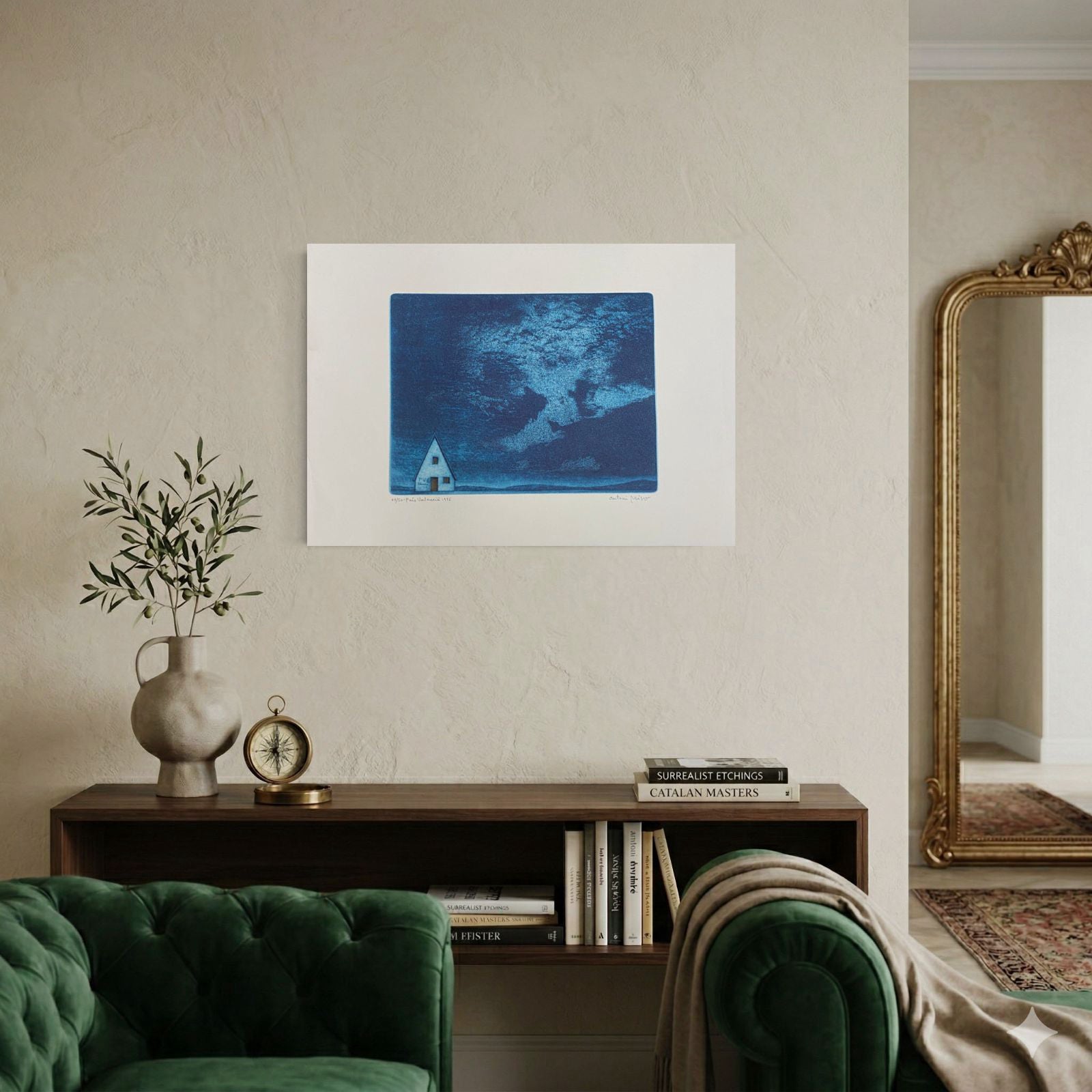 Antoni Miró Bravo "Pais Valencia" Fine Wall Art | 15 x 21"