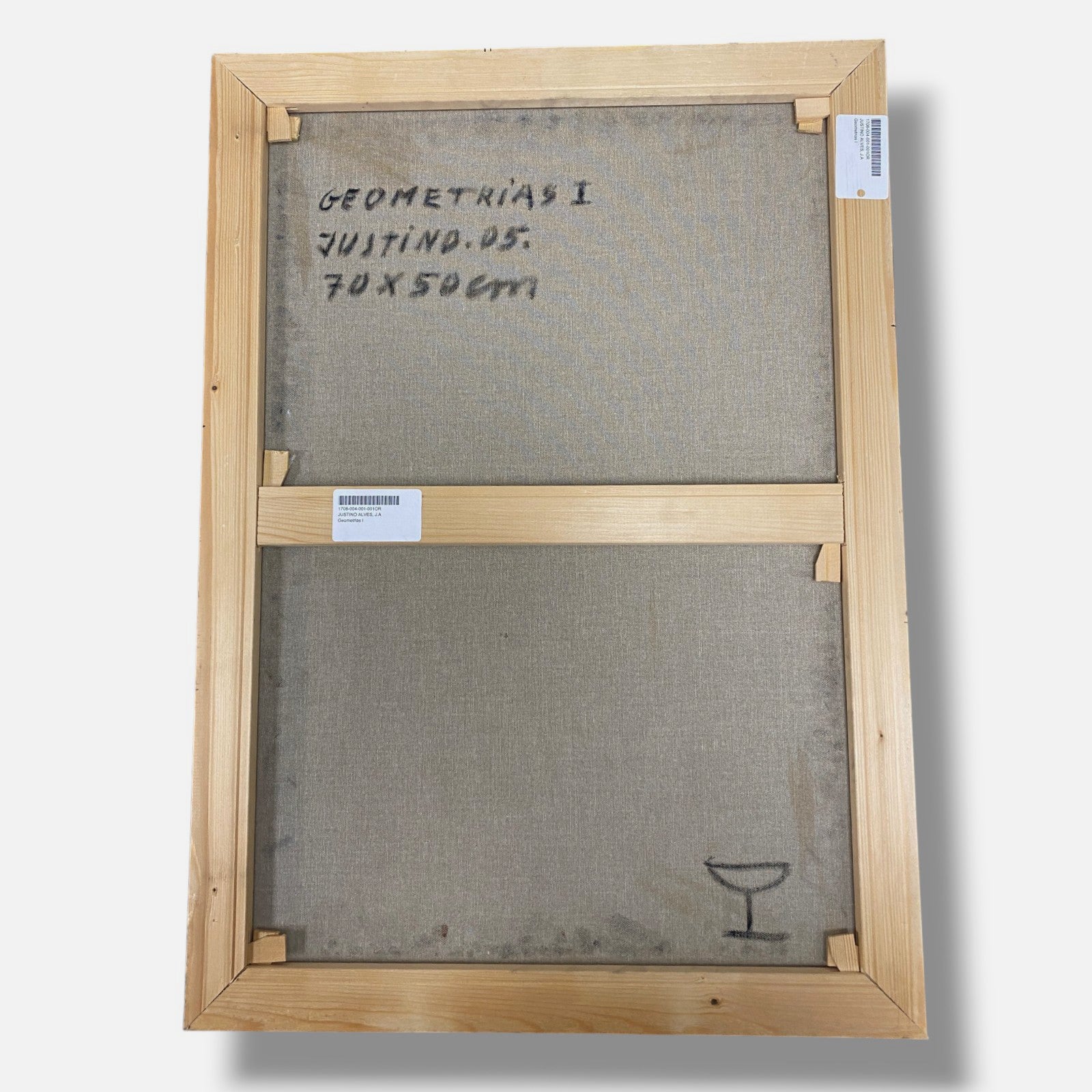 Justino Alves "Geometrias I" Fine Wall Art | 19.5 x 27.5"