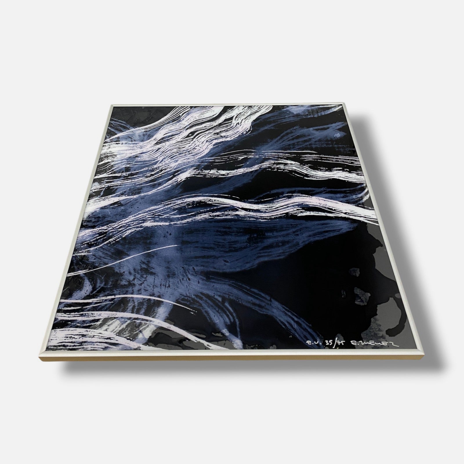 Elena Jiménez Moreno "Gulliver III" Mixed Media Print Framed Wall Art, 20 x 20"