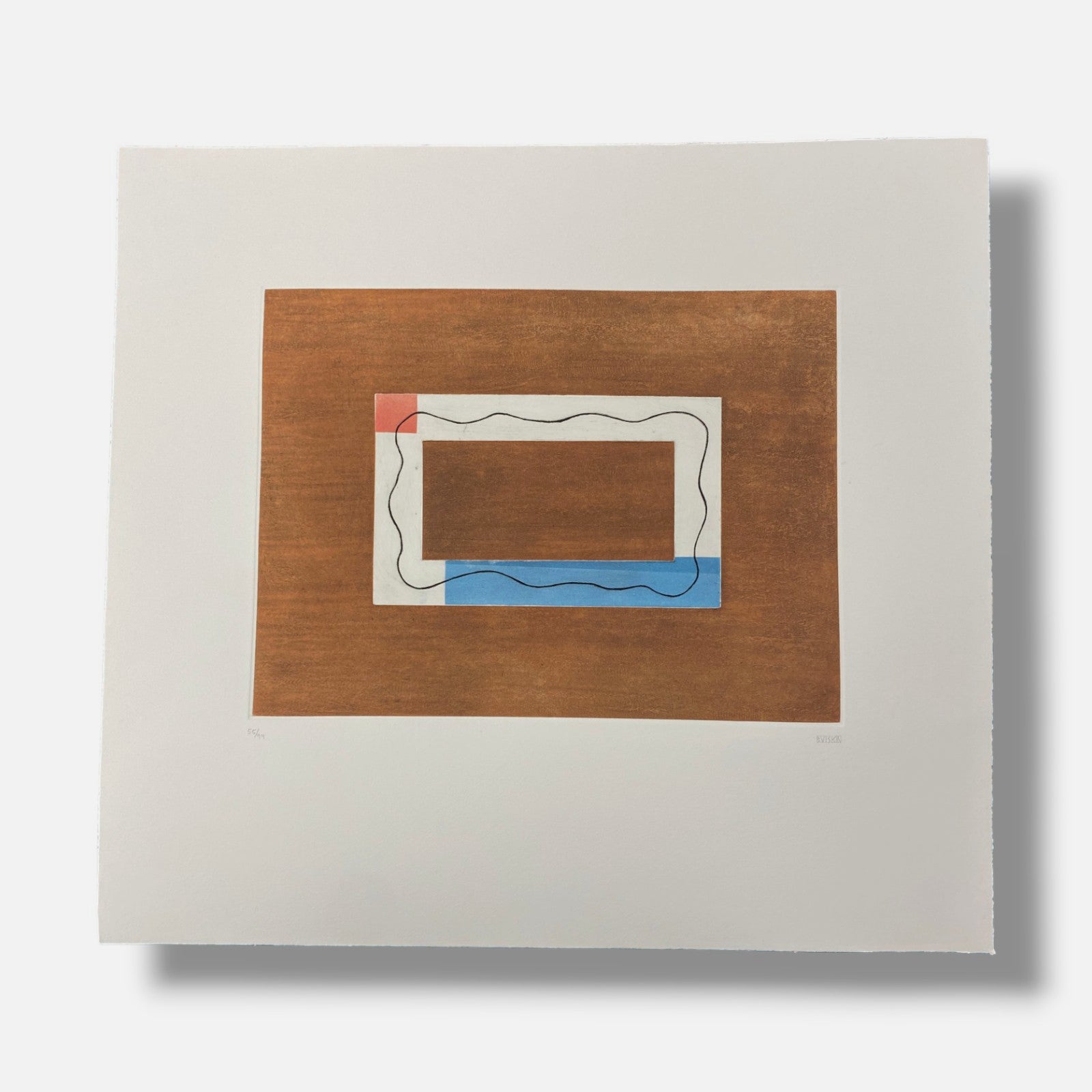 Boris Viskin "Abstraccion y Naturaleza" 2005, Fine Wall Art Print 6-Piece Set