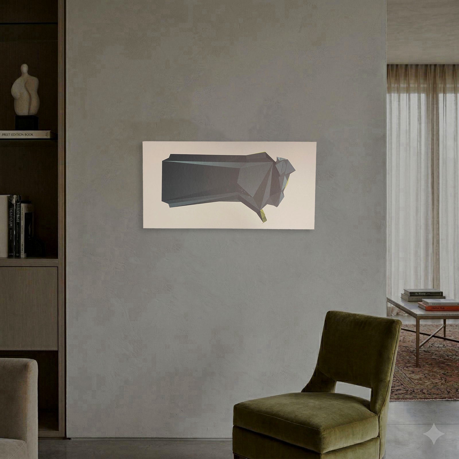 Igor Mischiyev "At The Drive In" 2005, Fine Wall Art | 80 x 160 cm