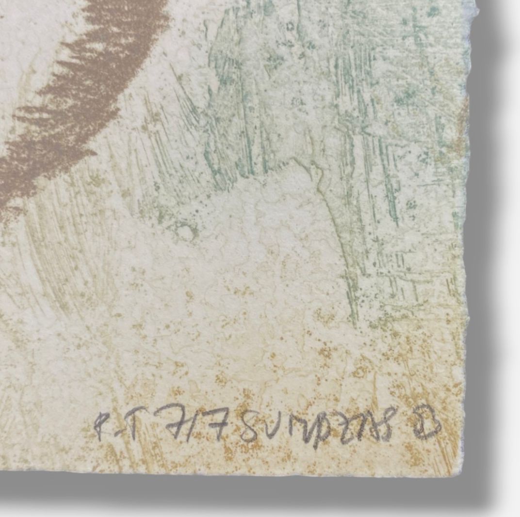 Borja Sumozas "Luz Nómada III" 2003 P.T., Small Fine Wall Art | 14 x 14 cm