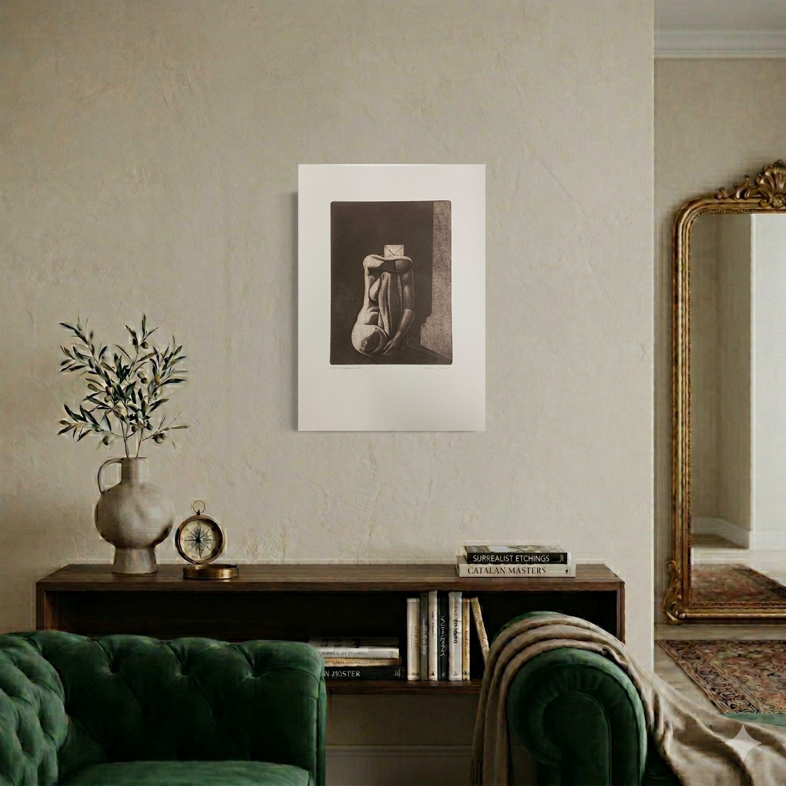 Antoni Miró Bravo "Esperança" Fine Wall Art | 15 x 21"