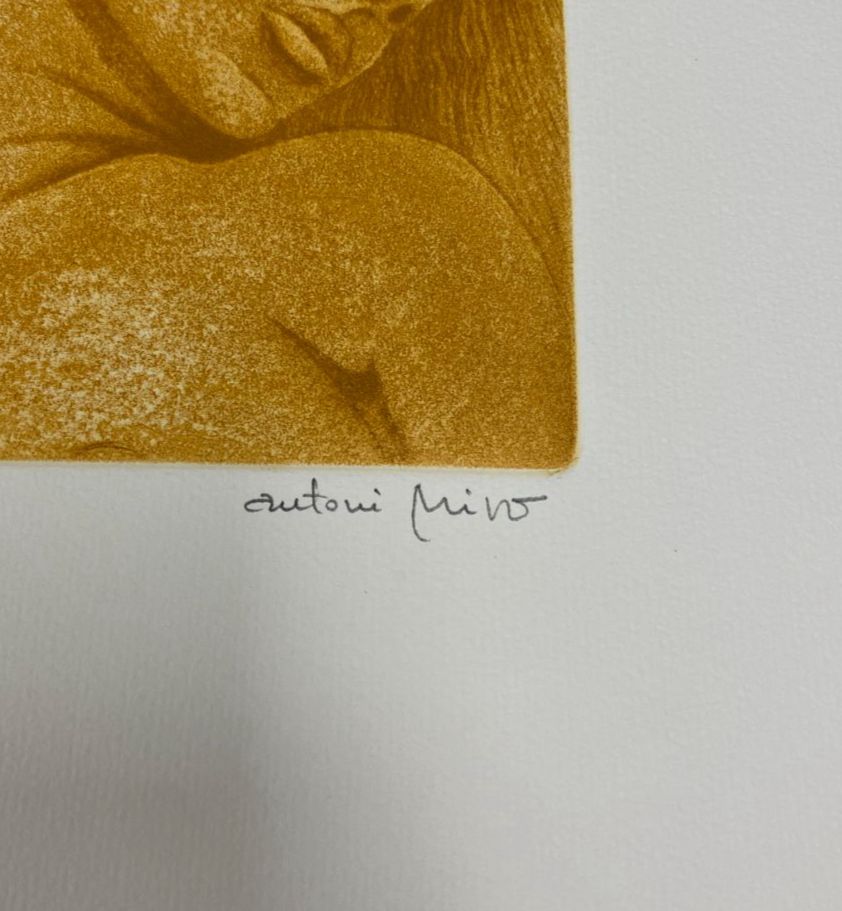 Antoni Miró Bravo "Sort 1981" Fine Wall Art | 15 x 21"