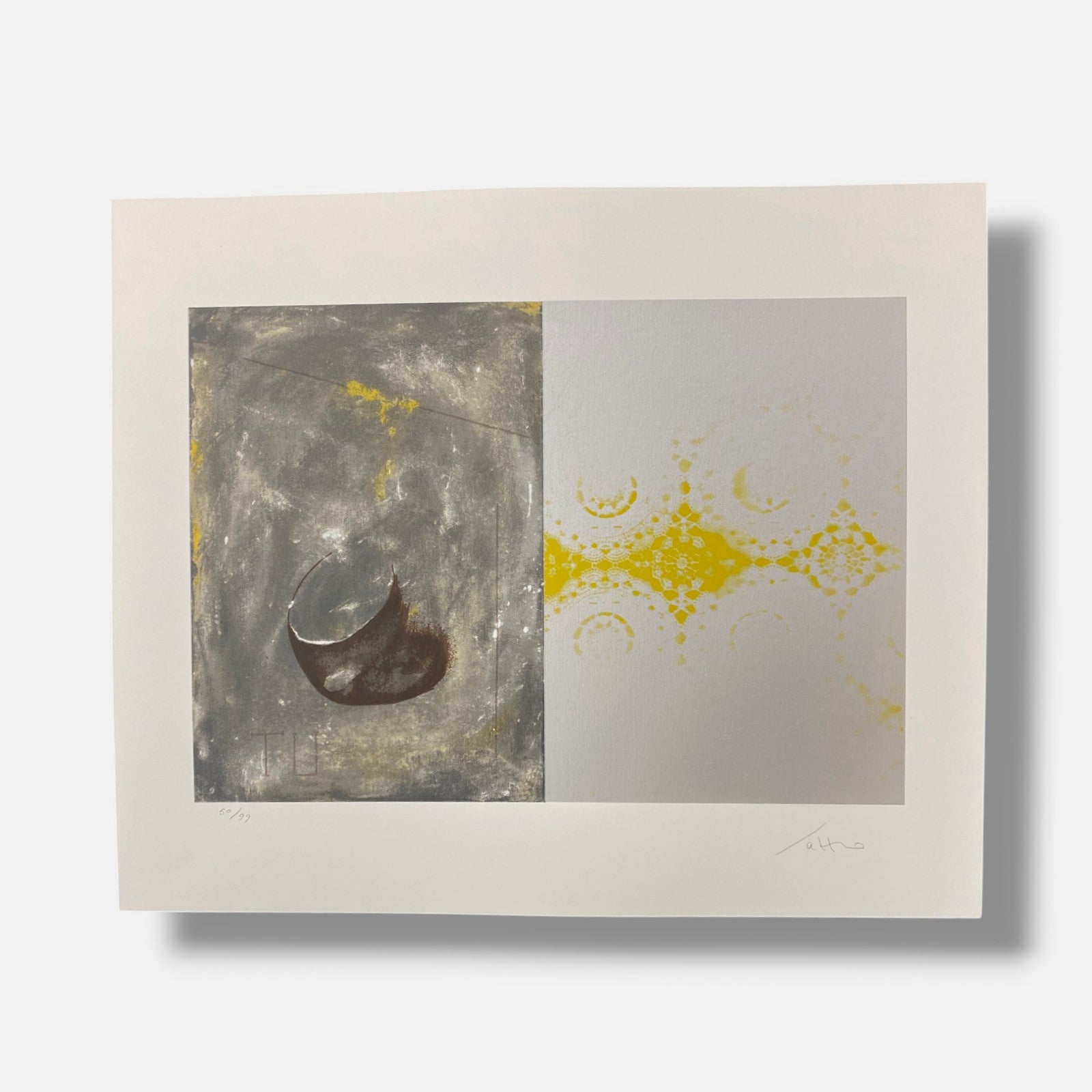 Giorgio Cattani ''Fogil Nel Tempo'' 2004, Fine Wall Art Print 5-Piece Set