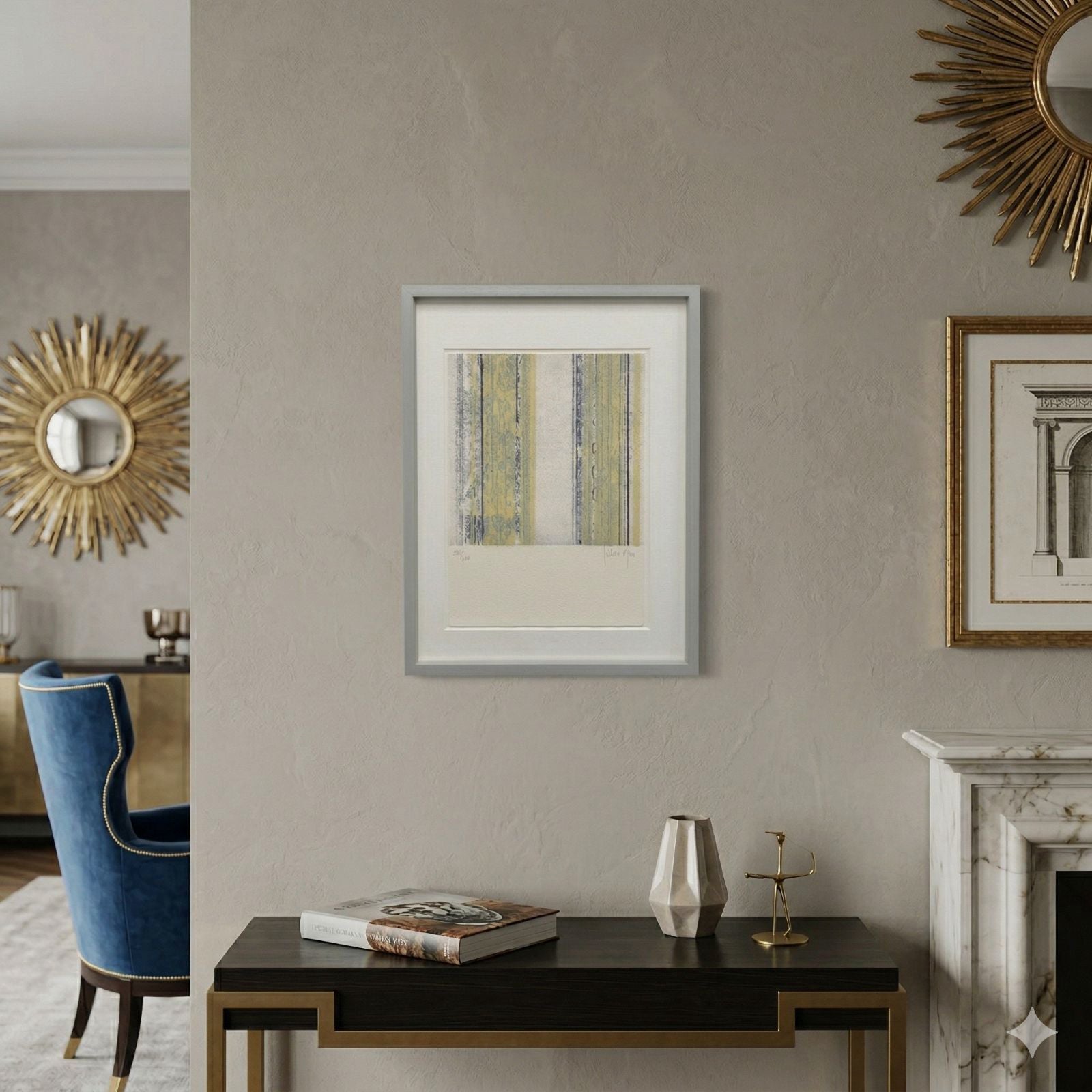 Saskia Moro "Sol En La Ventana" Framed Fine Wall Art | 15 x 18"